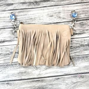 Genuine Leather Fringe Hipklips